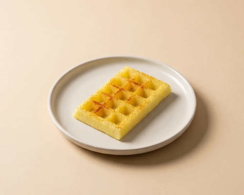 Ocras Potato Waffle, texture modified for IDDSI Level 4 to 6