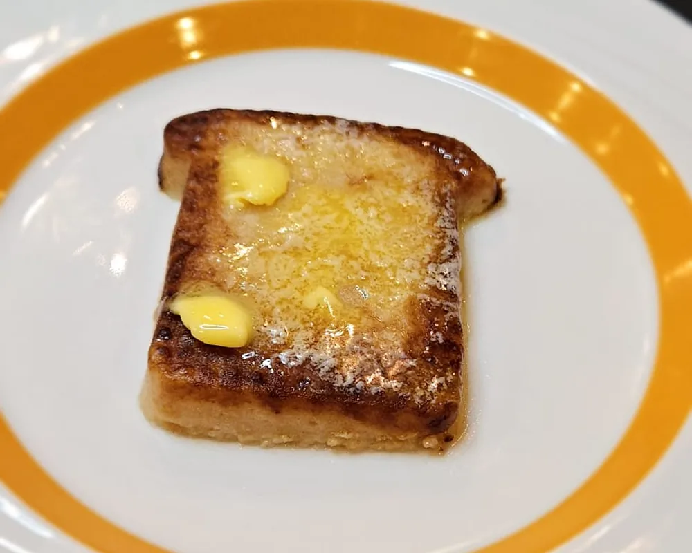 Ocras Toast, texture modified for IDDSI Level 4 to 6